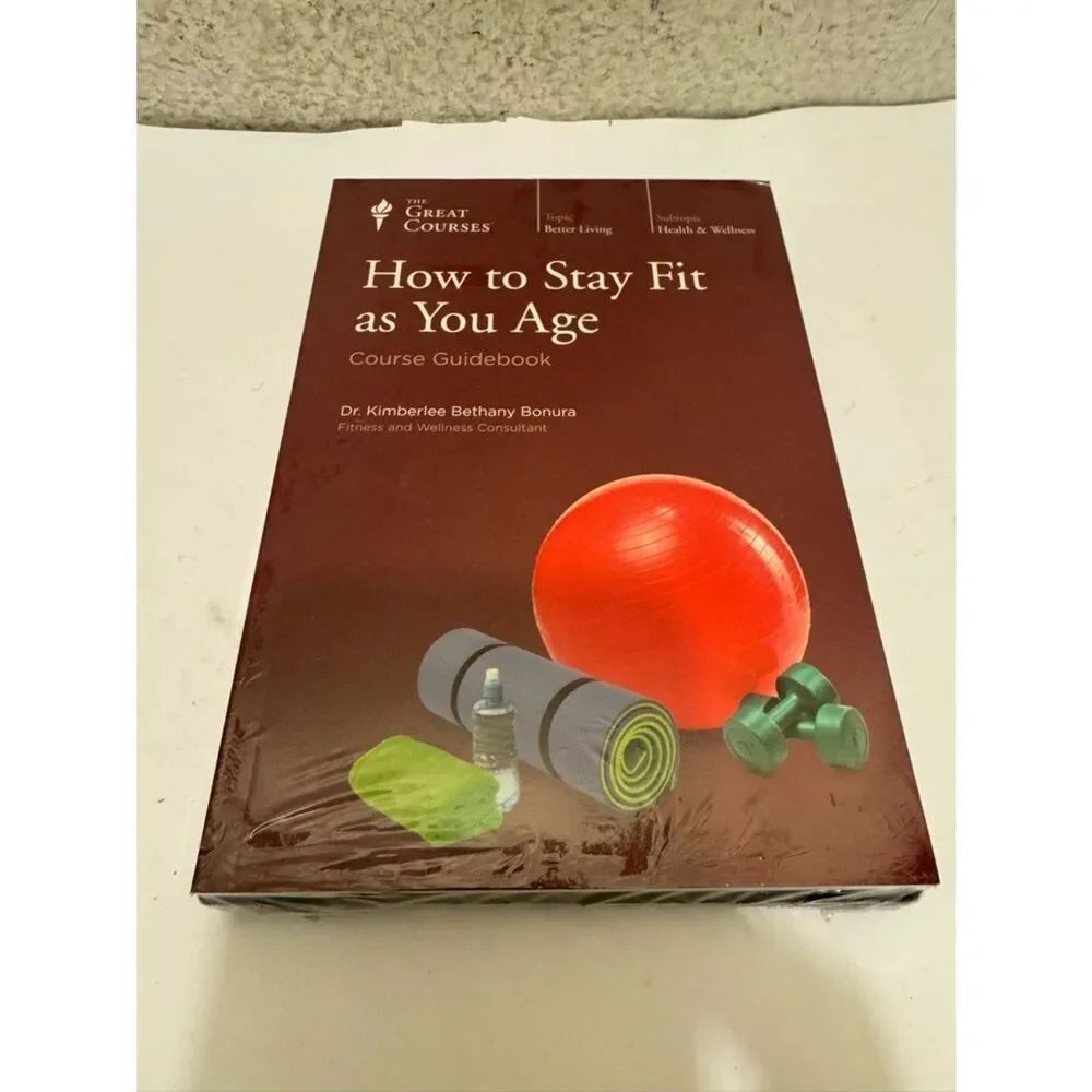 : How to Stay Fit as You Age - Red Cover Course Guidebook & dvd